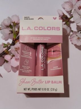 L.A. COLORS Shea Butter Lip Balm - Sheer Pink